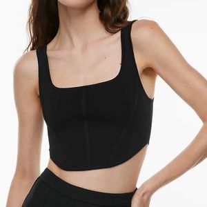 Babaton sculpt knit corset top